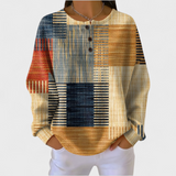 Thea Colorful Patchwork Sweater