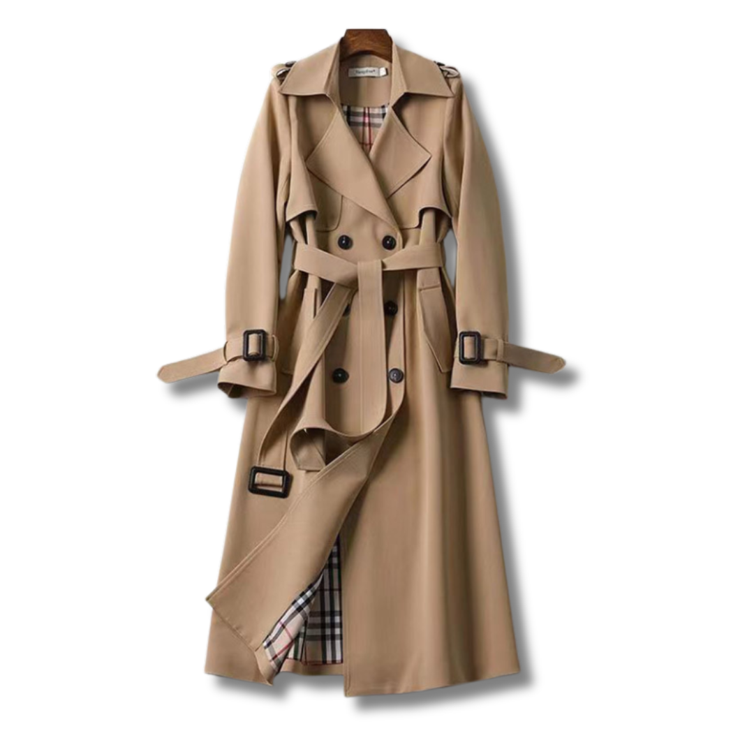 Women's Trench Coat in Brown
