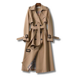 Women's Trench Coat in Brown
