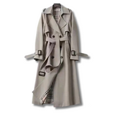 Women's Trench Coat in Gray