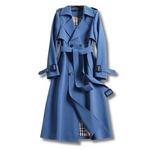 Women's Trench Coat in Blue