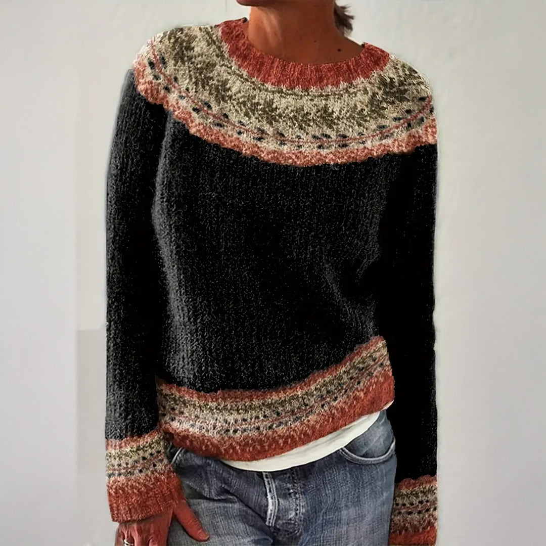 Petra Vintage-Inspired Island Sweater