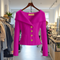 Women's Soft Knit Blouse in Pink
