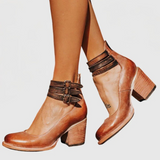 Women's Elegant and Comfortable Sandals in Dark brown