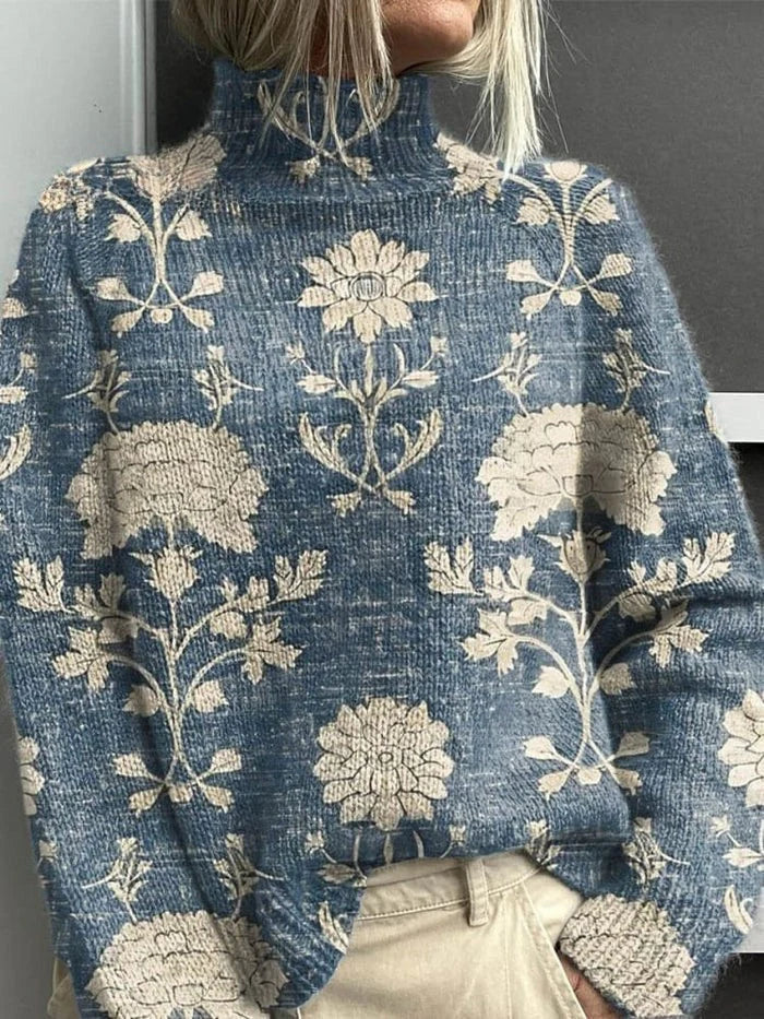 Alina Cozy Sweater in Sky Blue