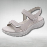 Shaira Comfort Sandals in Grey