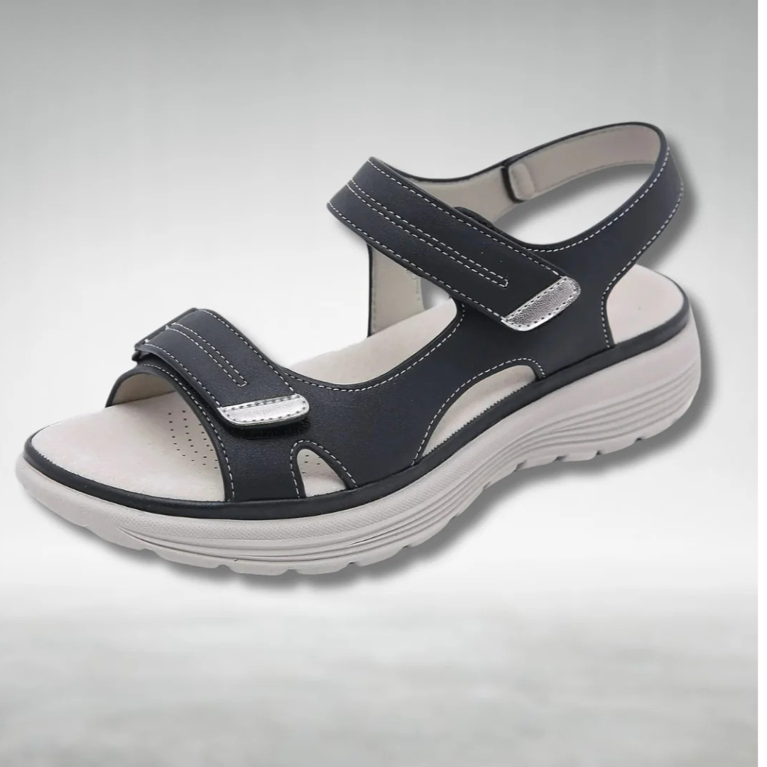 Shaira Comfort Sandals in Black