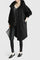 Iva Comfortable Coat in Black