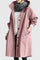 Iva Comfortable Coat in Pink