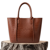 Christina Refined Leather Shoulder Bag