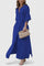 Monique Elegant Maxi Dress in Blue