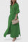 Monique Elegant Maxi Dress in Green