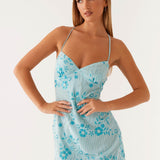 Women's Sparkling Beaded Mini Dress, photo 20