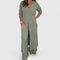 Carmella Comfortable Two-Piece Set in Green