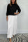 Maeliq Elegant Maxi Dress in Black/White