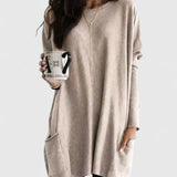 Women's Comfortable Tunic in Beige