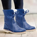 Women's Waterproof Snow Boots in Blue