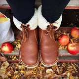 Women's Waterproof Snow Boots in Light Brown