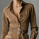 Women's Long Sleeve Midi Dress, photo 2