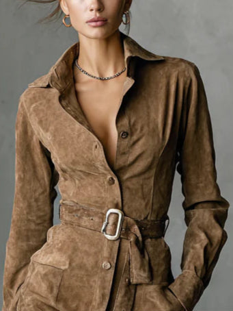 Women's Long Sleeve Midi Dress, photo 2