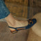 Hannah Comfort Sandals in Navy