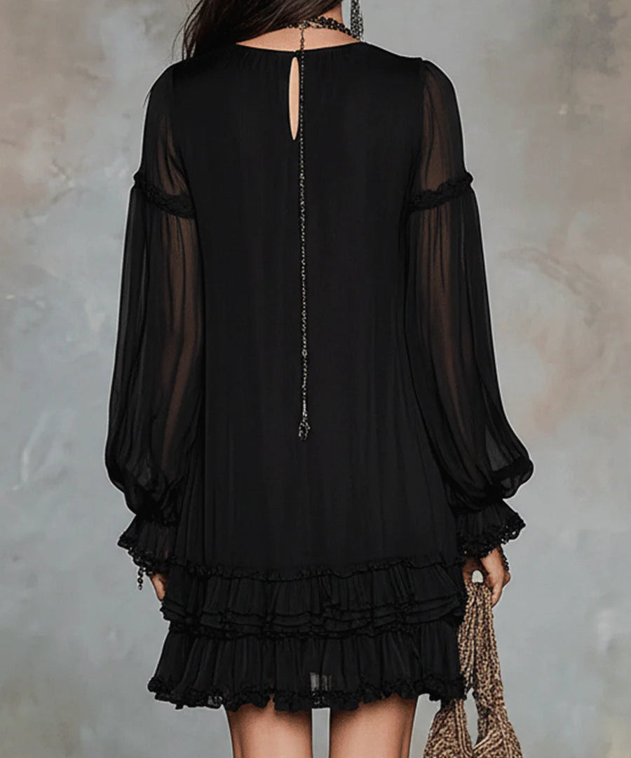 Women's Timeless Ruffle Mini Dress, photo 2
