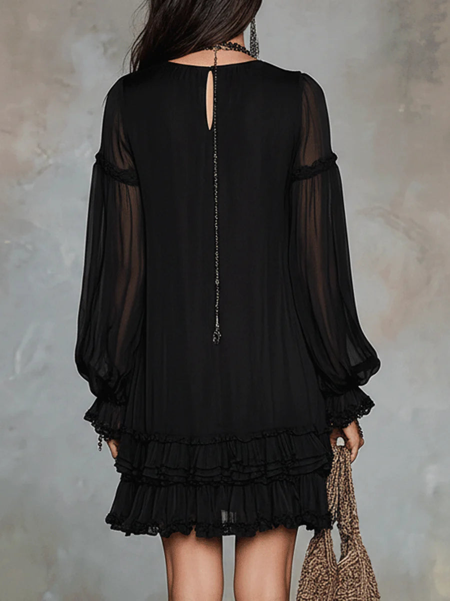 Women's Timeless Ruffle Mini Dress, photo 2