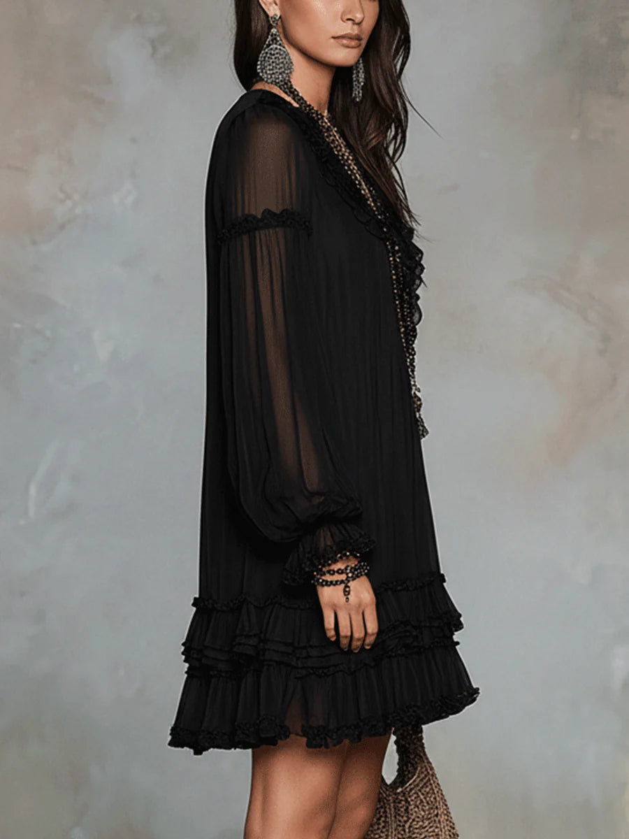 Women's Timeless Ruffle Mini Dress, photo 3