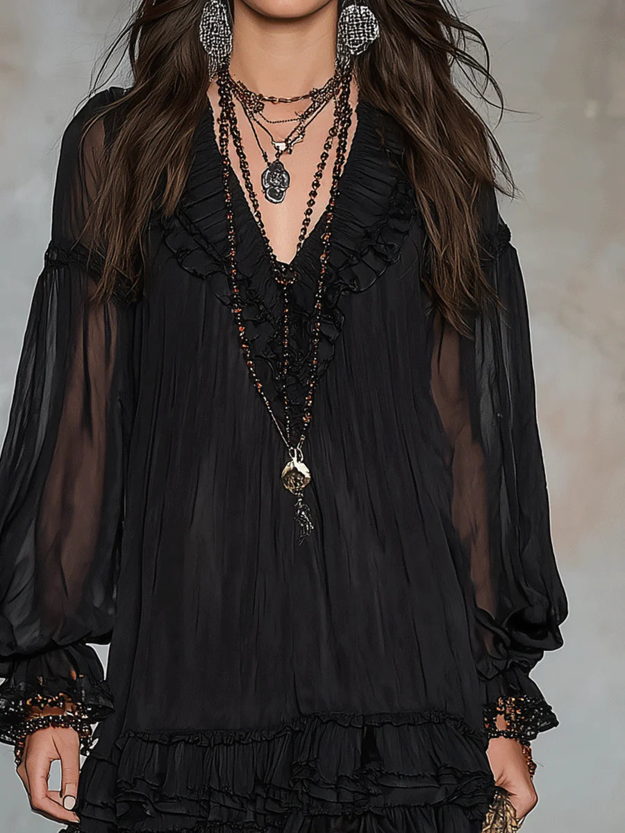 Women's Timeless Ruffle Mini Dress, photo 5
