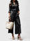 Zaryelle Comfortable Two-Piece Set in Black