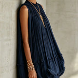 Women's Chiffon Halter Mini Dress, photo 2