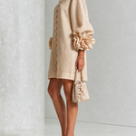 Women's Floral Cuff Mini Dress, photo 25