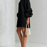 Women's Floral Cuff Mini Dress, photo 19