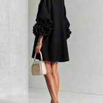 Women's Floral Cuff Mini Dress, photo 20