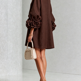 Women's Floral Cuff Mini Dress, photo 29