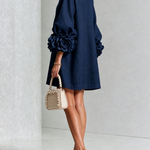 Women's Floral Button-Down Mini Dress, photo 16
