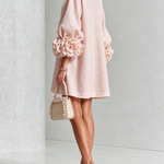 Women's Floral Cuff Mini Dress, photo 23