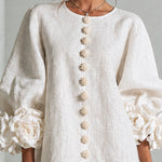 Women's Floral Cuff Mini Dress, photo 11