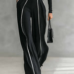 Women's High-Collar Set with Wide Pants, photo 4