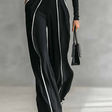 Women's High-Collar Set with Wide Pants, photo 4