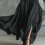 Women's Pleated Skirt & High-Neck Top Set, photo 3