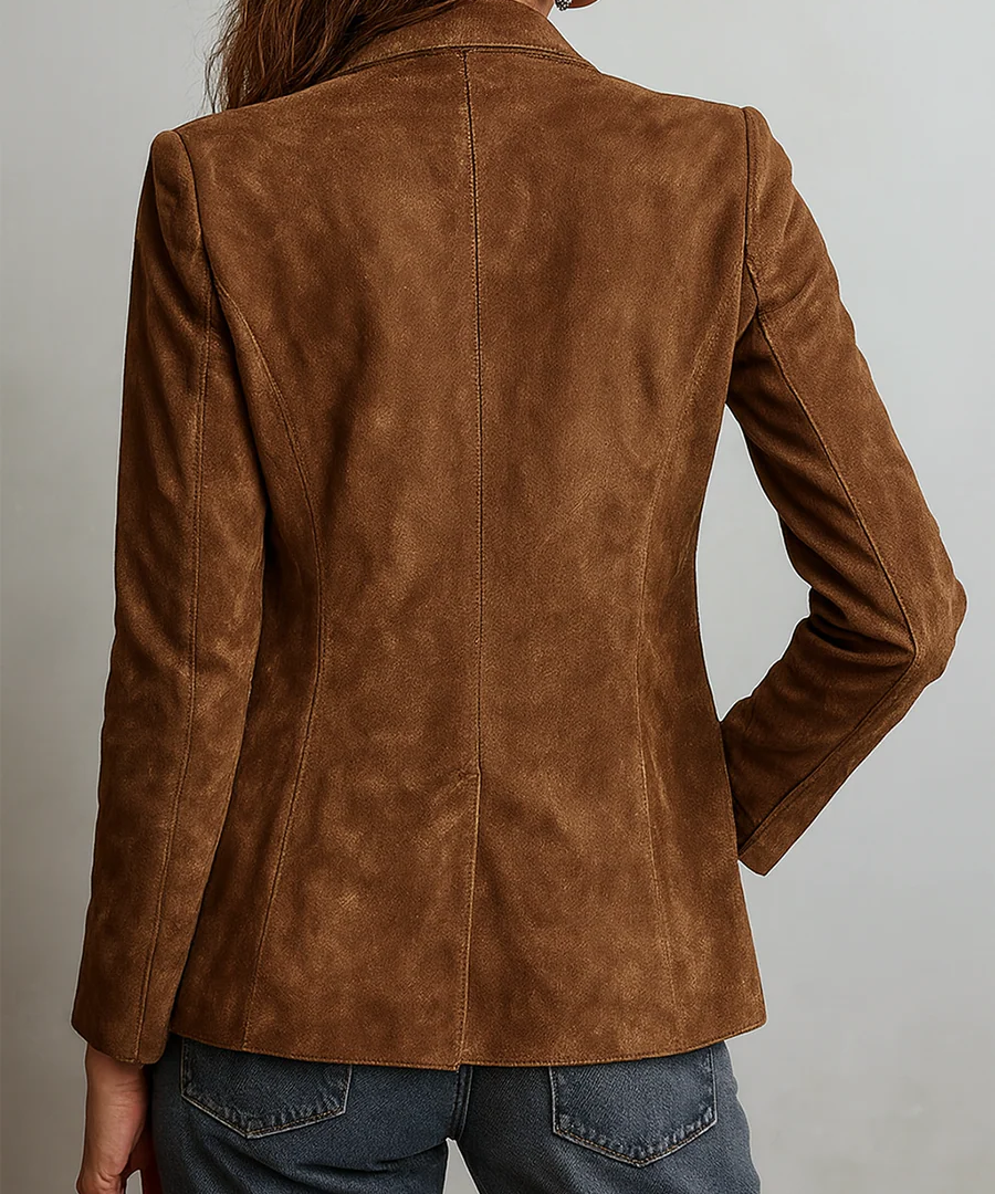 Marcelle | Vintage Brown Blazer