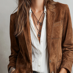 Marcelle | Vintage Brown Blazer