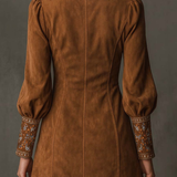 Women's Suede-Effect Short Dress, photo 3