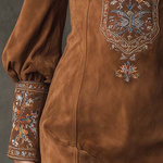 Women's Suede-Effect Short Dress, photo 6
