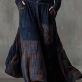 Women's Belted Faux-Suede Maxi Dress, photo 5