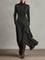 Keirae Elegant Maxi Dress in Black