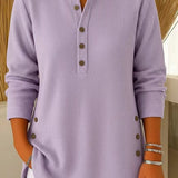Women's Perfect Everyday Sweater in Lilac