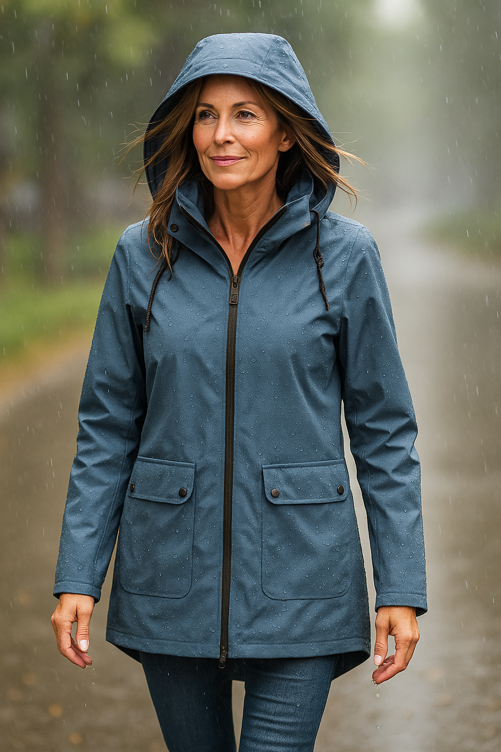 Women's Raincoat Jacket