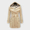 Women's Transitional Coat in Beige